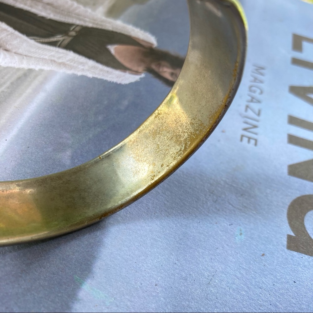 Vintage Silver Multi Pattern Cuff Bracelet - image 6